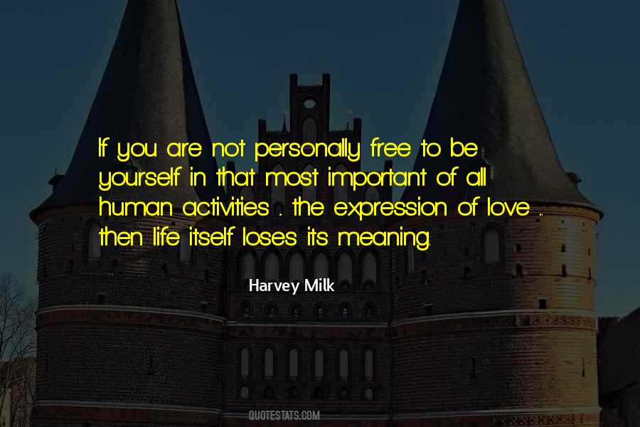 Milk Harvey Quotes #209108