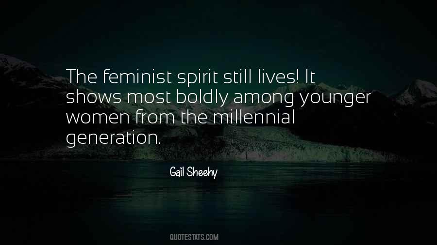 Millennial Generation Quotes #1080836