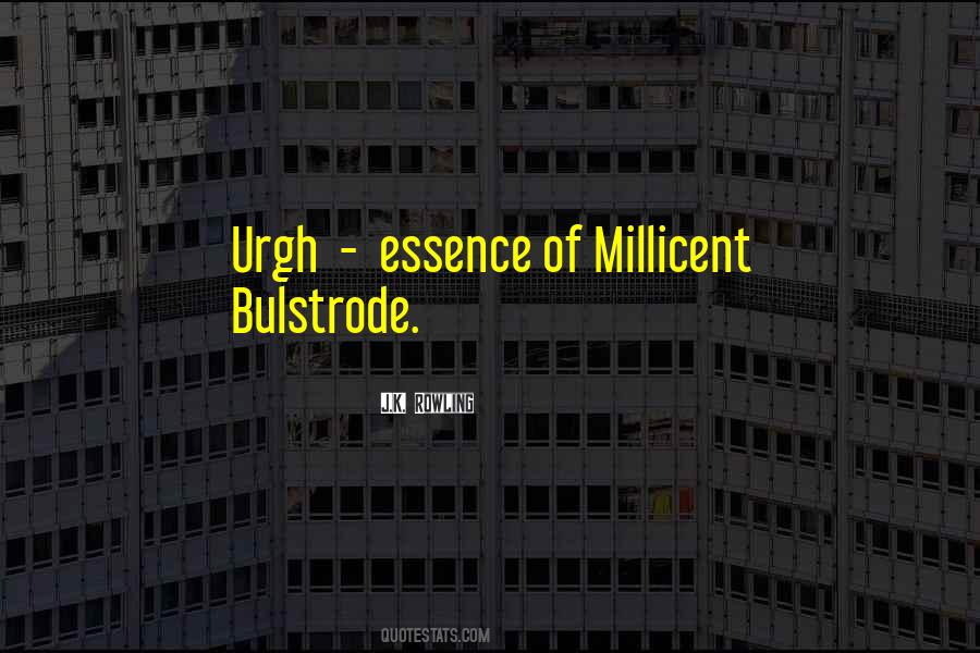 Millicent Bulstrode Quotes #1565618