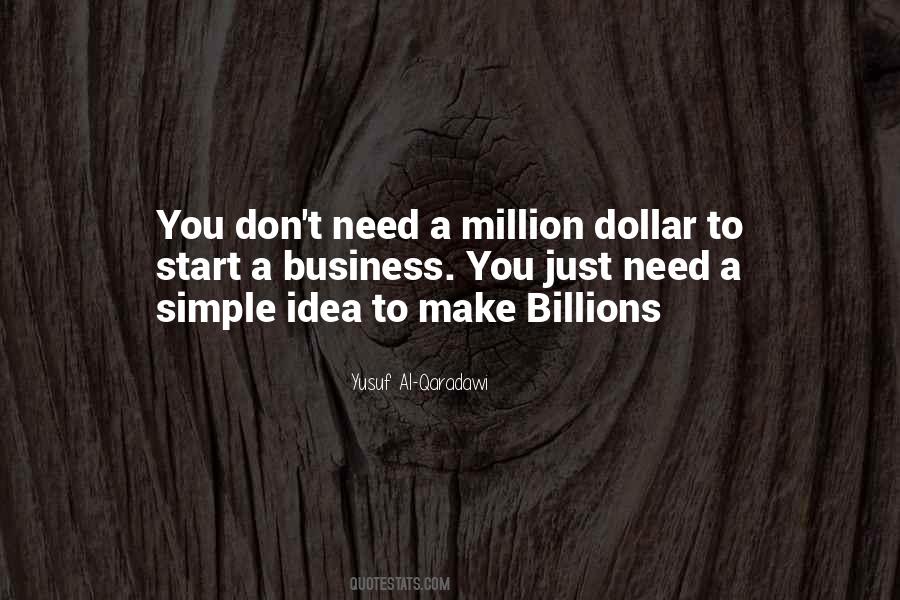 Million Dollar Idea Quotes #1185225