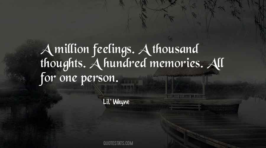 Million Feelings Quotes #980000