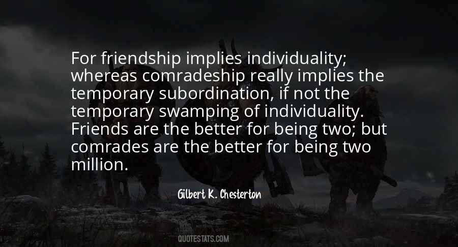 Million Friends Quotes #1242747