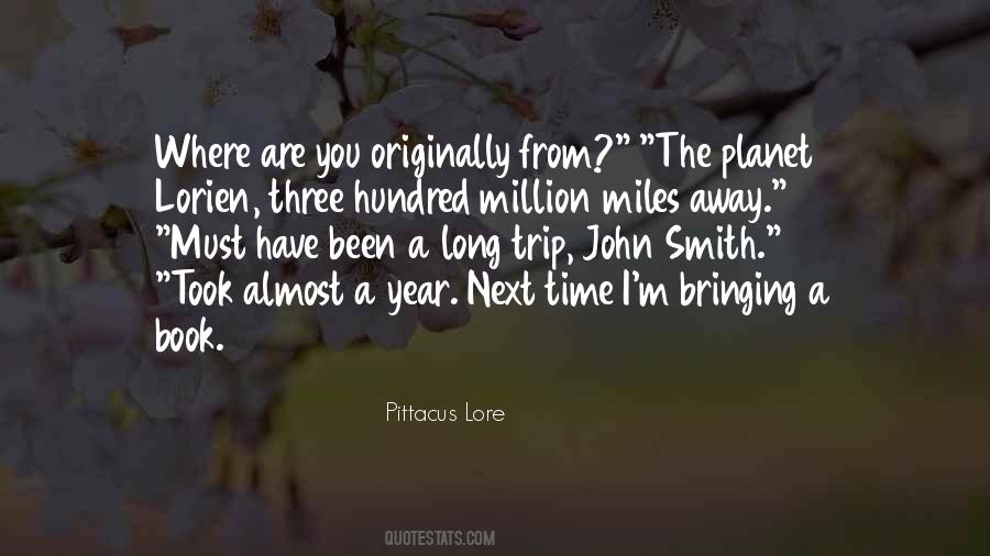 Million Miles Away Quotes #649133