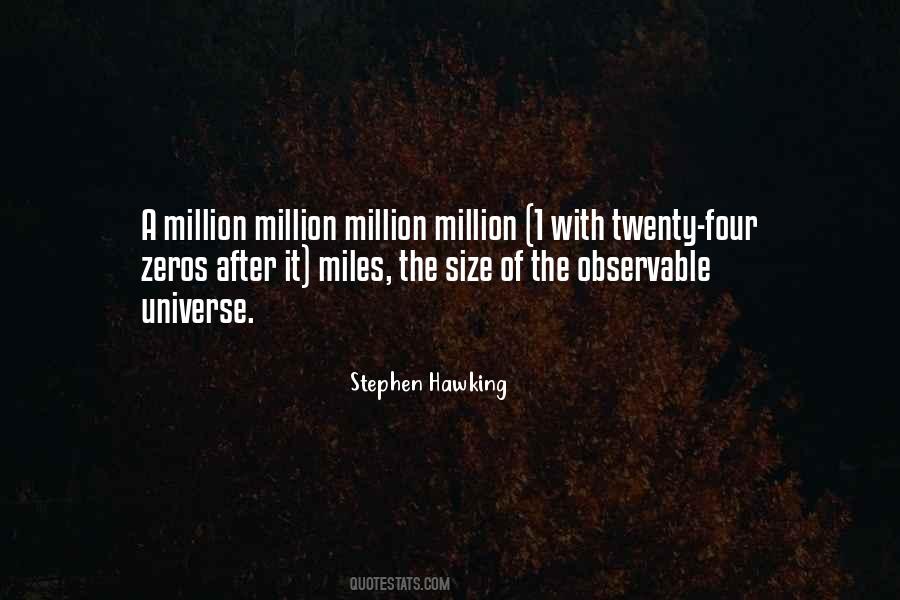 Million Miles Quotes #1237350