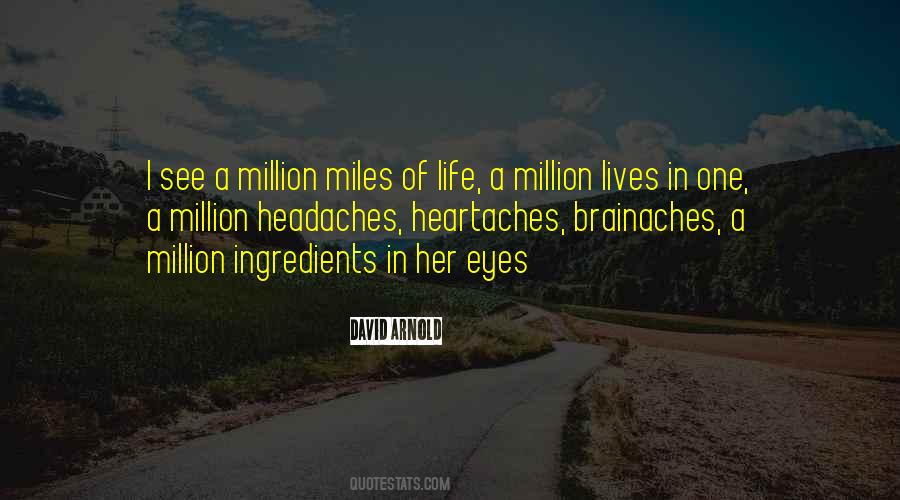 Million Miles Quotes #1816871