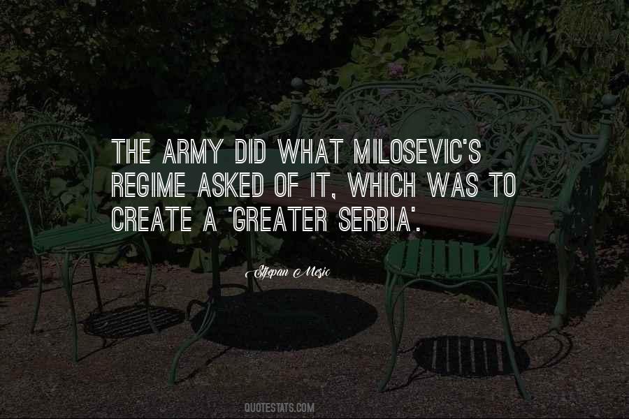 Milosevic Quotes #118160