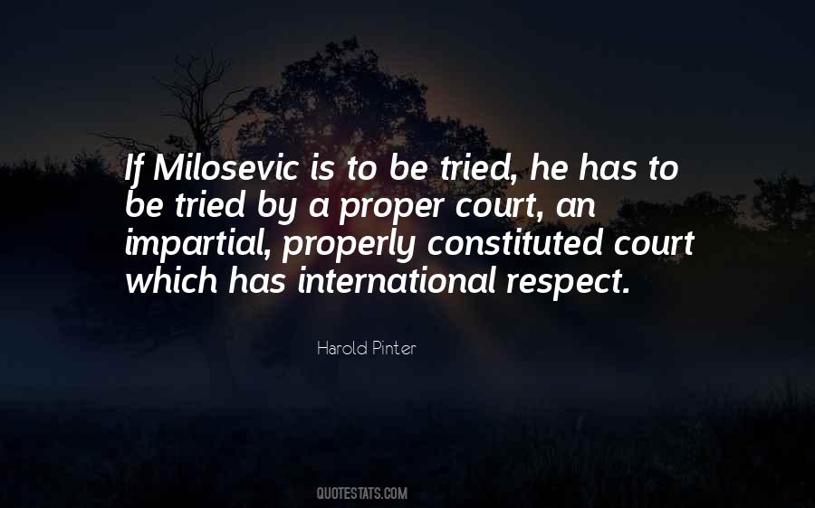 Milosevic Quotes #925430