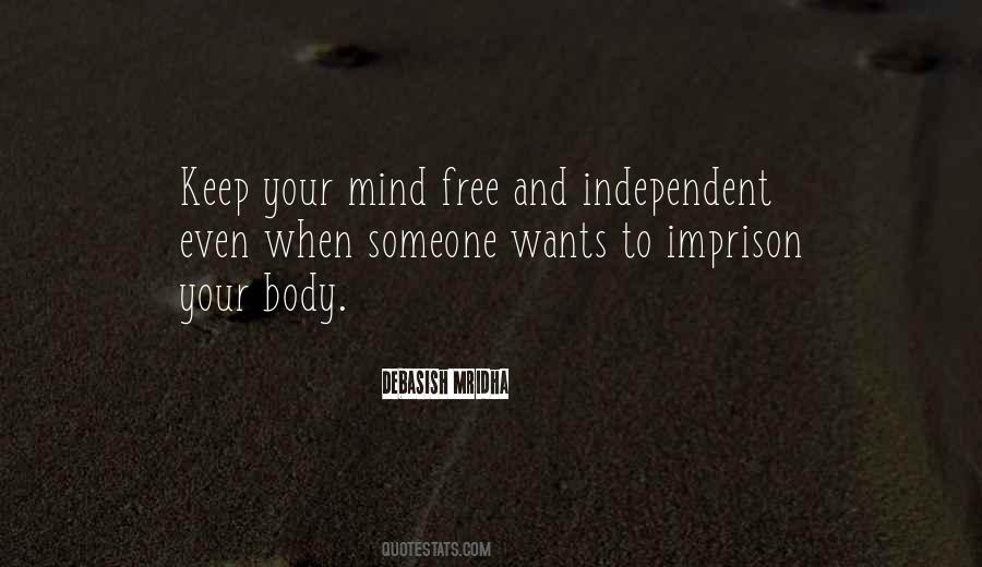 Mind And Body Philosophy Quotes #1085861