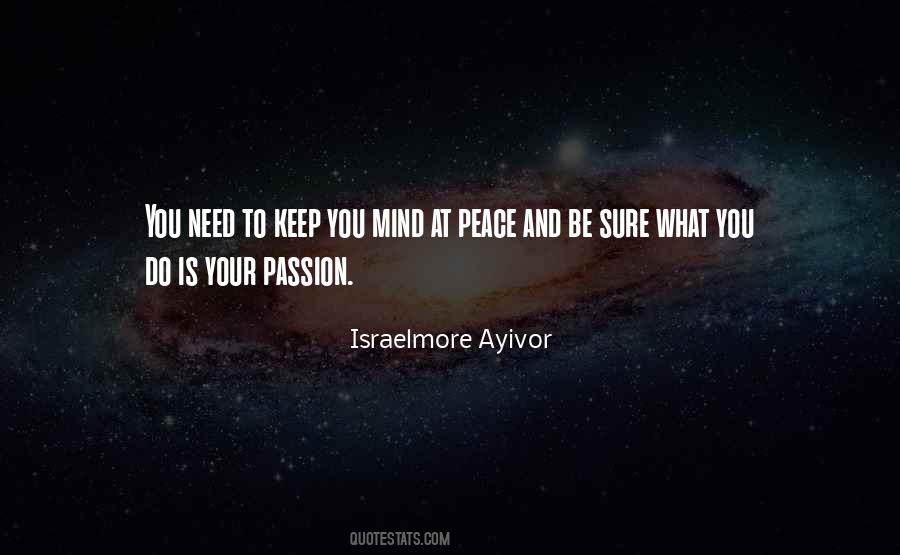 Mind And Peace Quotes #302571