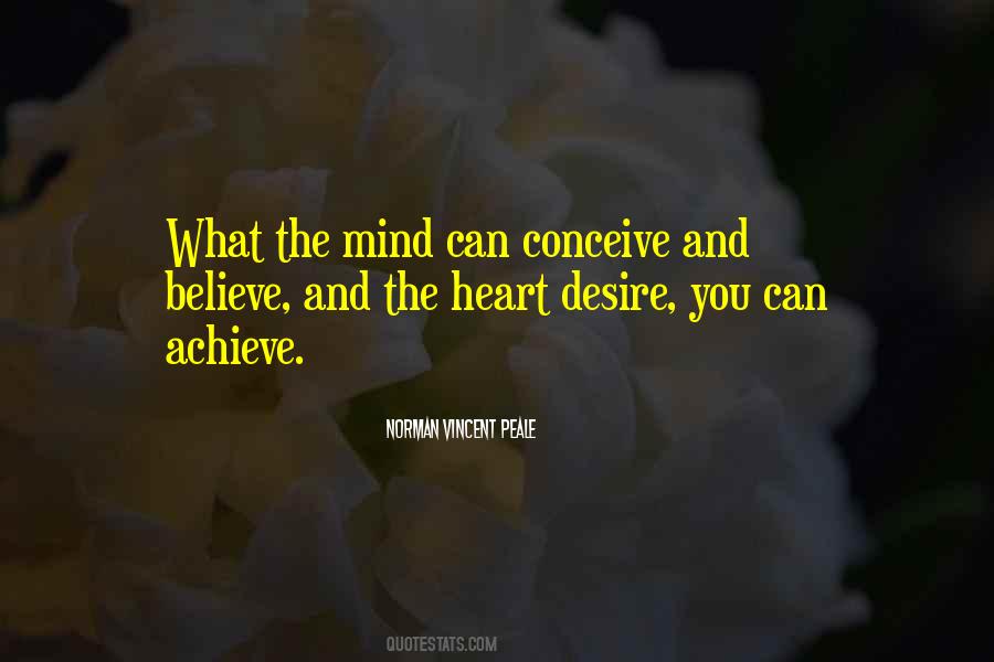 Mind And The Heart Quotes #14500