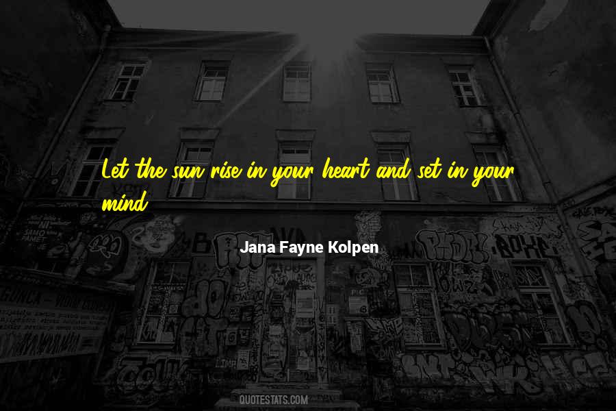 Mind And The Heart Quotes #85268