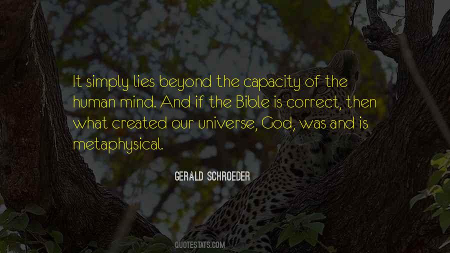 Mind And Universe Quotes #270689