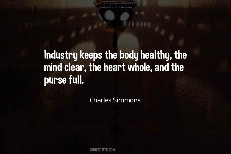 Mind Body Heart Quotes #394843