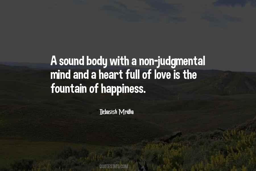 Mind Body Heart Quotes #624309