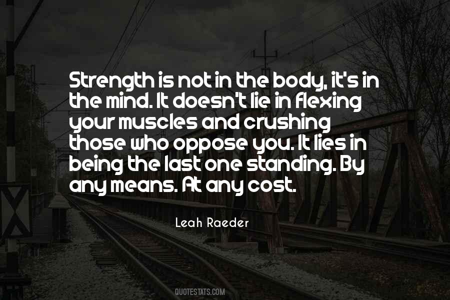 Mind Body Strength Quotes #203603