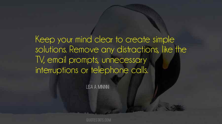 Mind Clear Quotes #1773789
