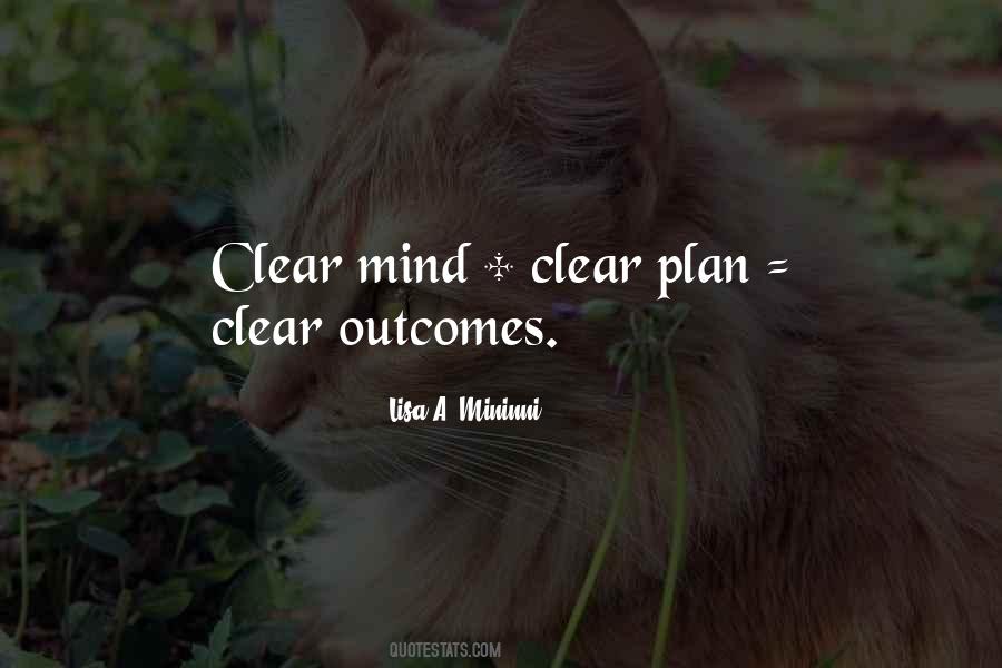 Mind Clear Quotes #879542