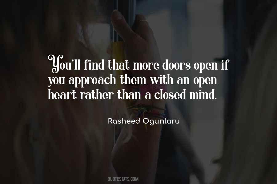 Mind Closed Quotes #1271208