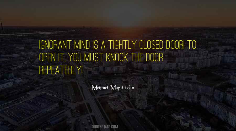 Mind Closed Quotes #372611