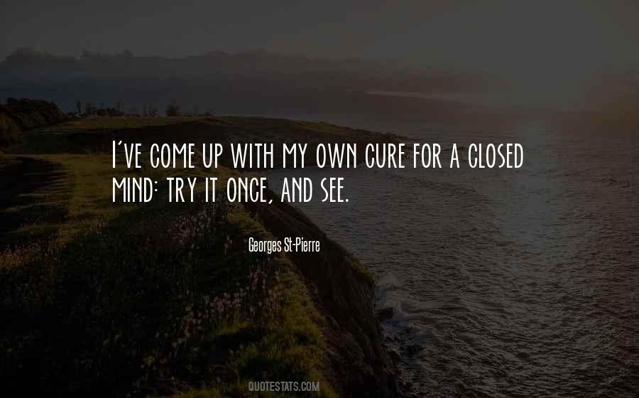 Mind Closed Quotes #576768