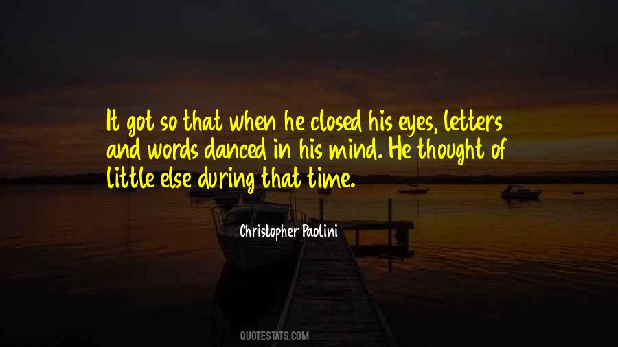 Mind Closed Quotes #858649