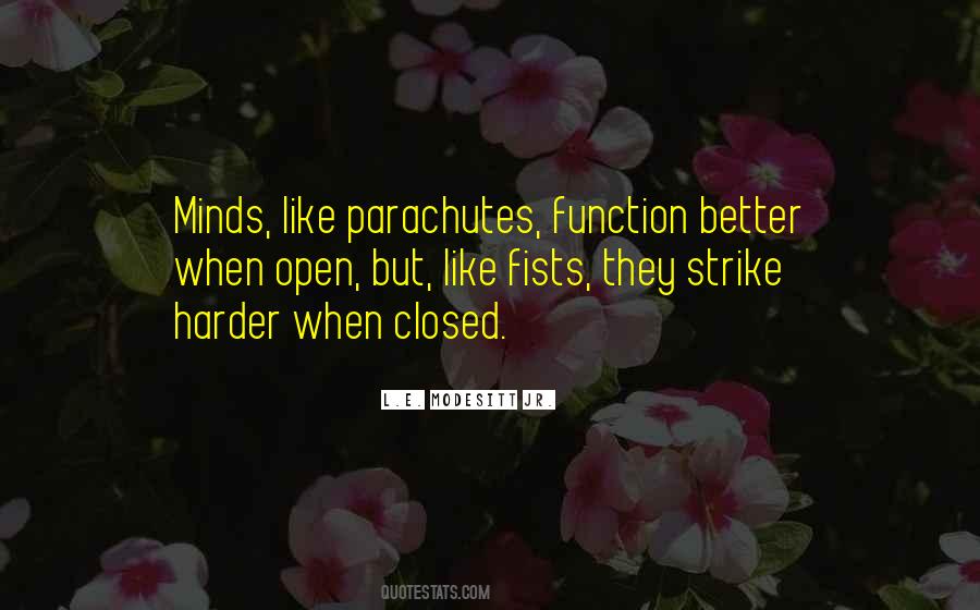 Mind Closed Quotes #898607