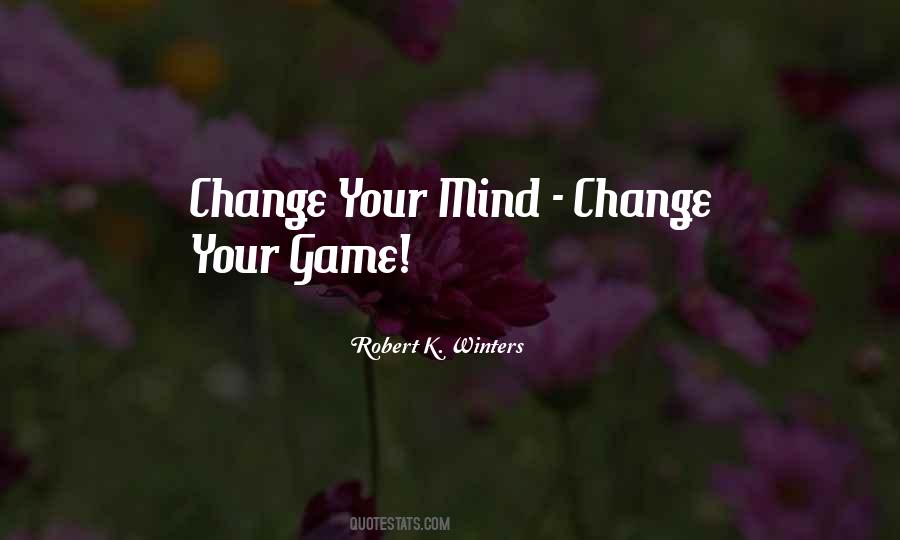 Mind Game Quotes #169844