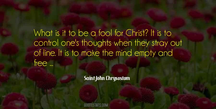 Mind Is Empty Quotes #1532105