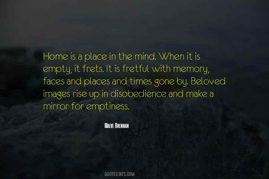 Mind Is Empty Quotes #23013
