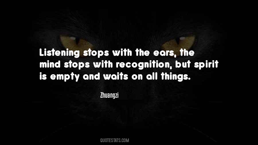 Mind Is Empty Quotes #293840