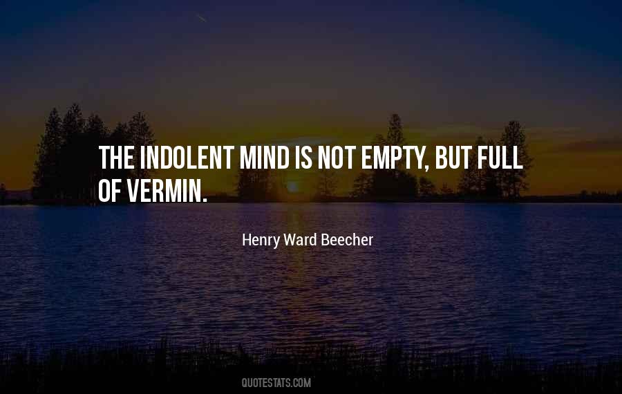 Mind Is Empty Quotes #620944