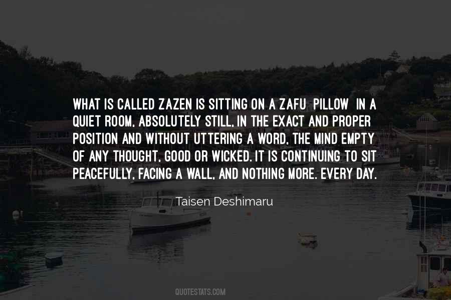 Mind Is Empty Quotes #786390