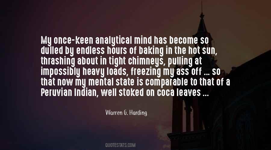Mind Is Heavy Quotes #229929