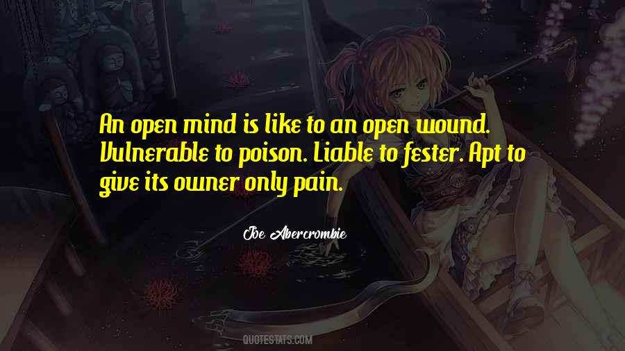 Mind Is Open Quotes #139976