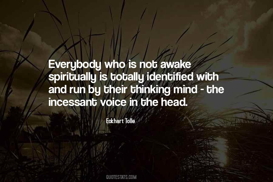 Mind Is Running Quotes #1066433