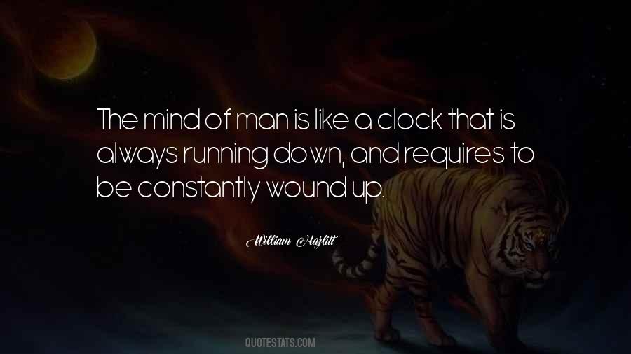 Mind Is Running Quotes #1859963