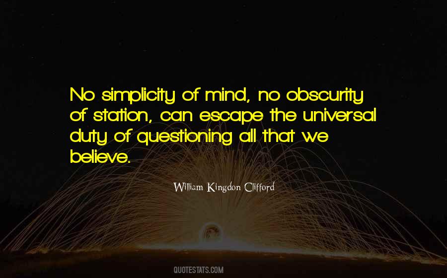 Mind Questioning Quotes #1875210
