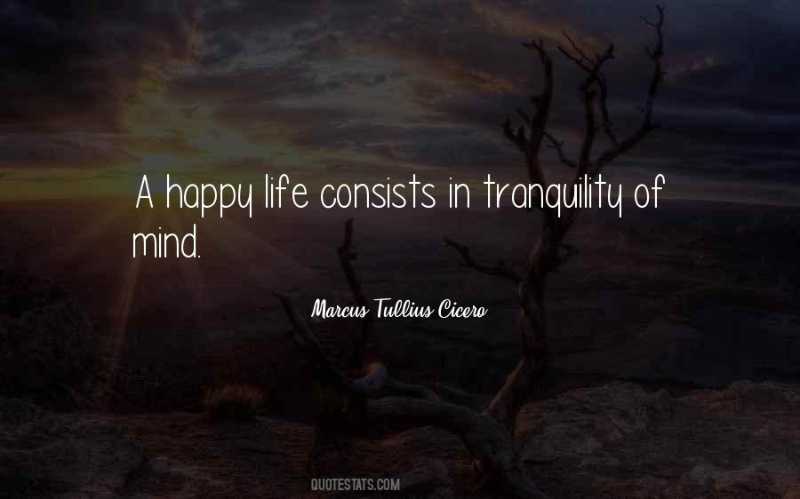 Mind Tranquility Quotes #177977