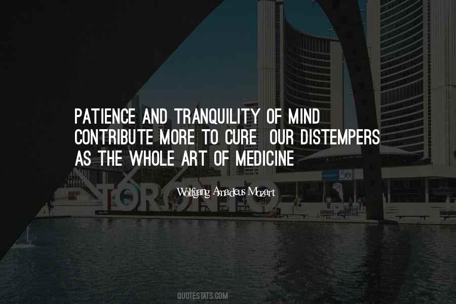 Mind Tranquility Quotes #213387