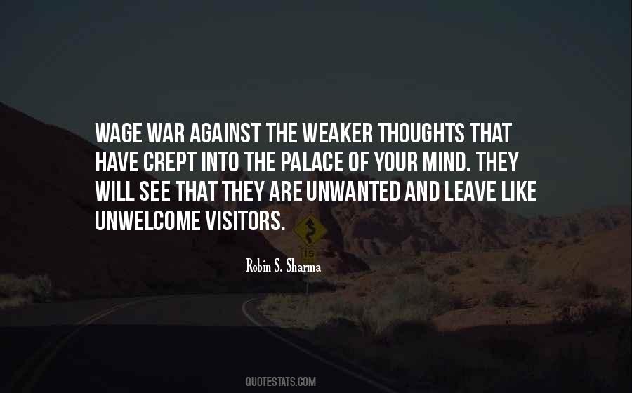 Mind War Quotes #274366