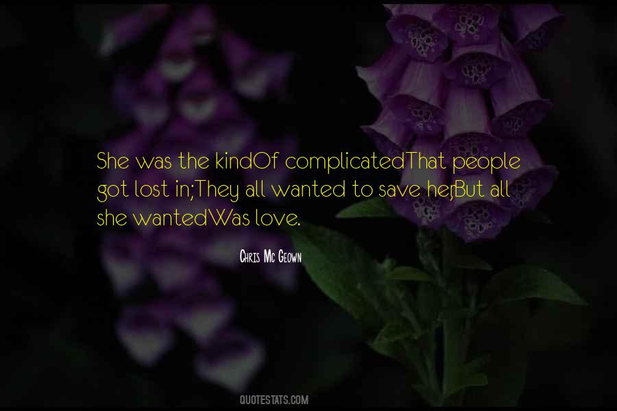 Quotes About Complicated People #531535