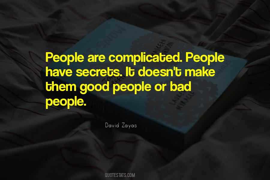 Quotes About Complicated People #567555