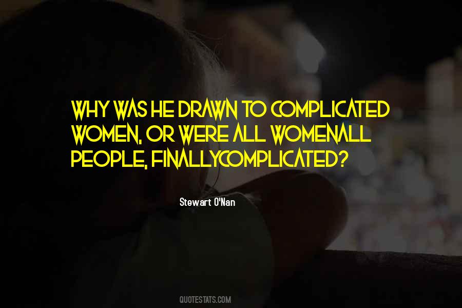 Quotes About Complicated People #78847