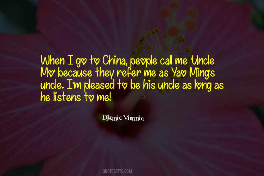 Ming Quotes #932359