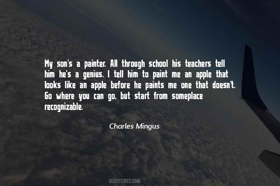 Mingus Quotes #95640