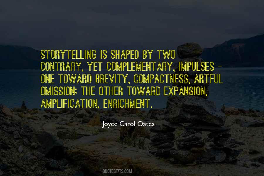 Quotes About Complementary #1013915