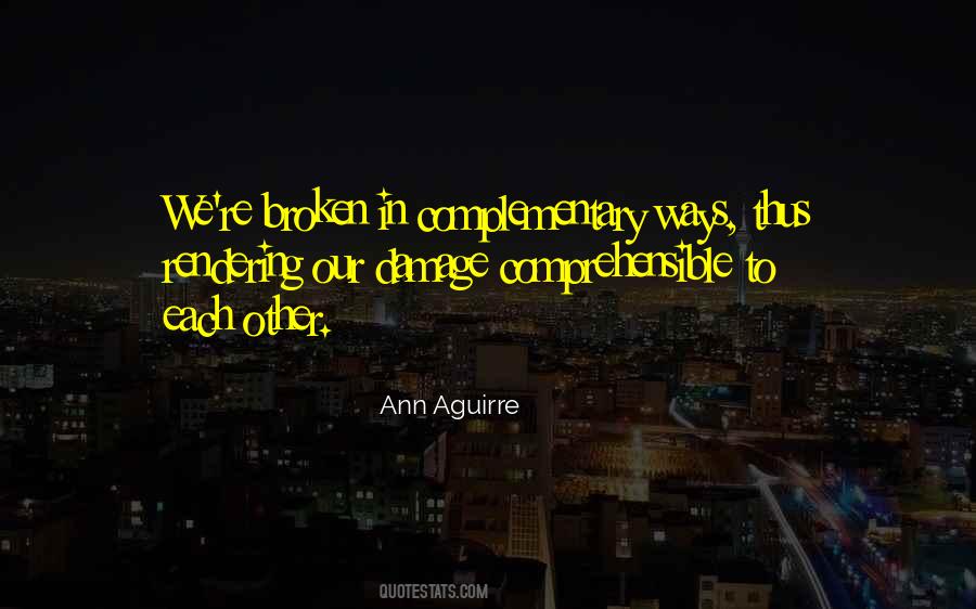 Quotes About Complementary #1638827
