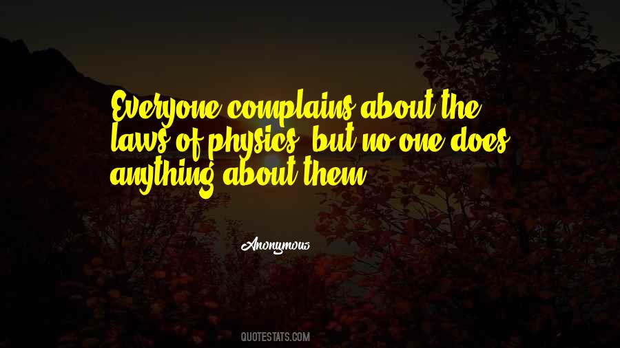 Quotes About Complains #410819