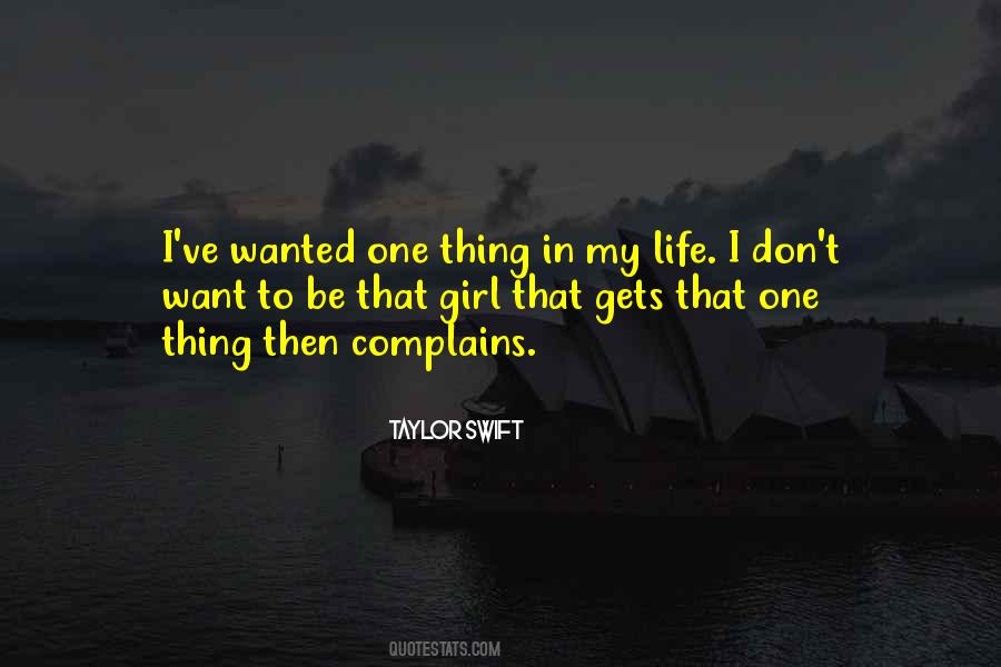 Quotes About Complains #732877