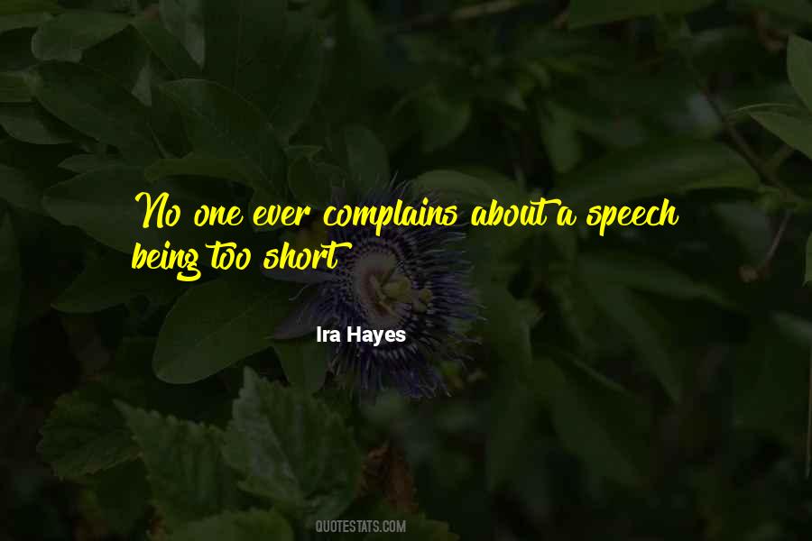 Quotes About Complains #910825